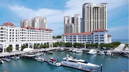 טנג'ונג בונגא Luxury Suites @ Straits Quay מראה חיצוני תמונה